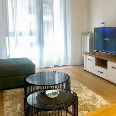 Аренда новой, меблированной 2-комнатной квартиры, 46 м², Новый Белград, Сербия